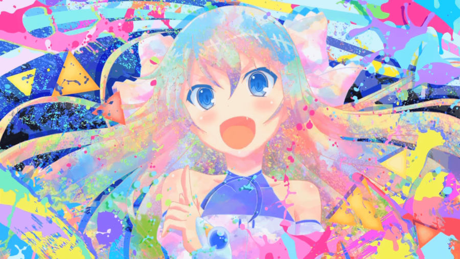 Colorful anime wallpaper artwork — vibrant community art
